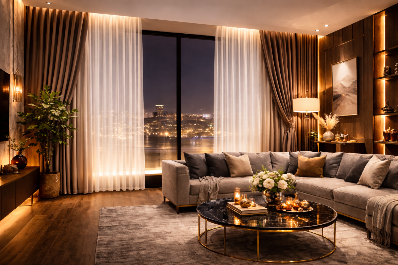 Sheer Custom Curtains​