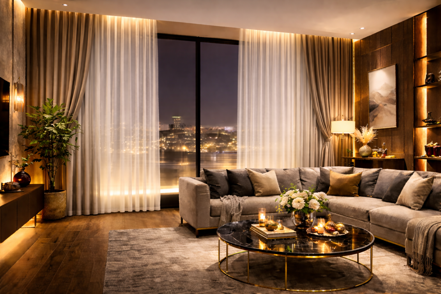 Custom Sheer Curtains