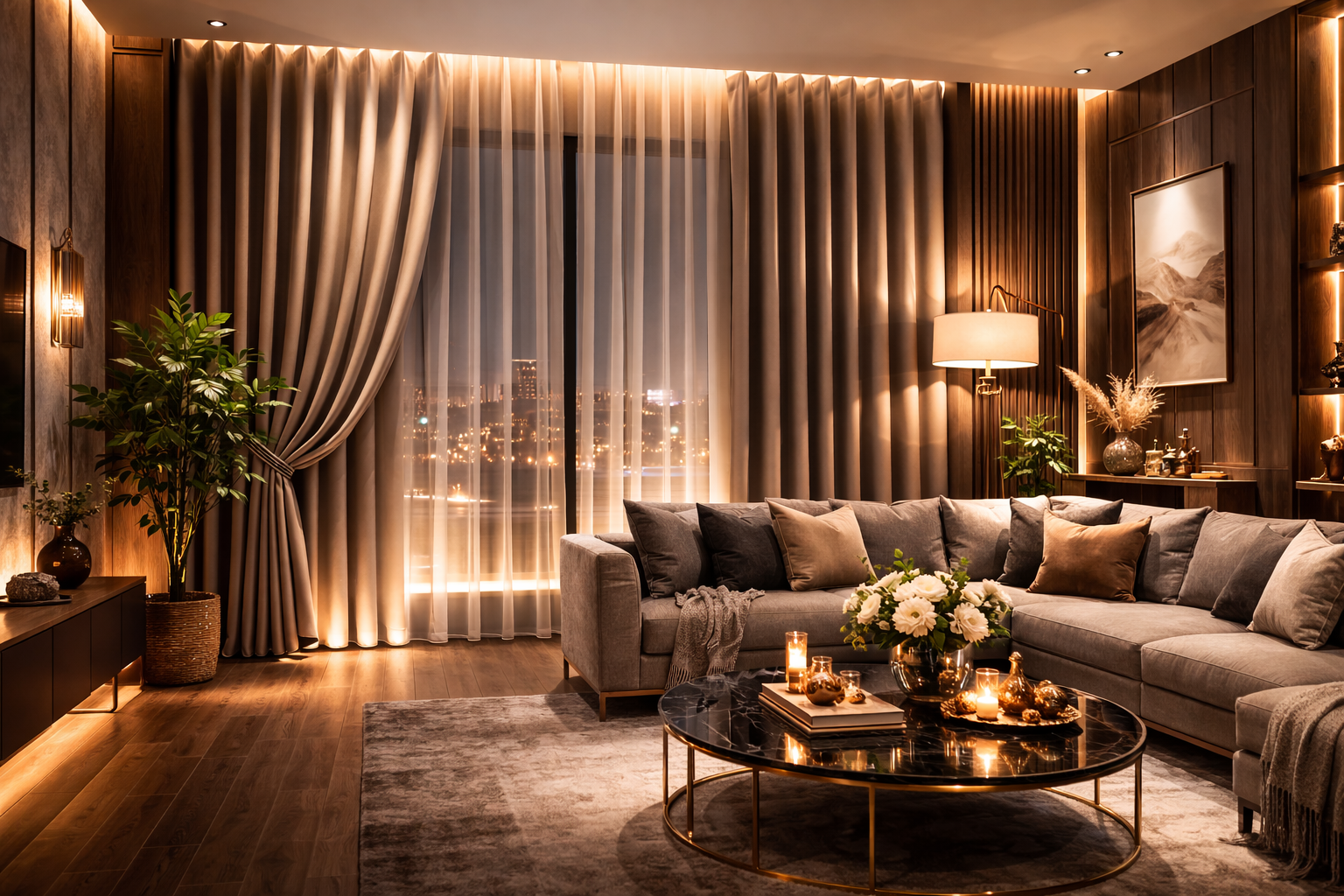 Motorized Curtain Systems​