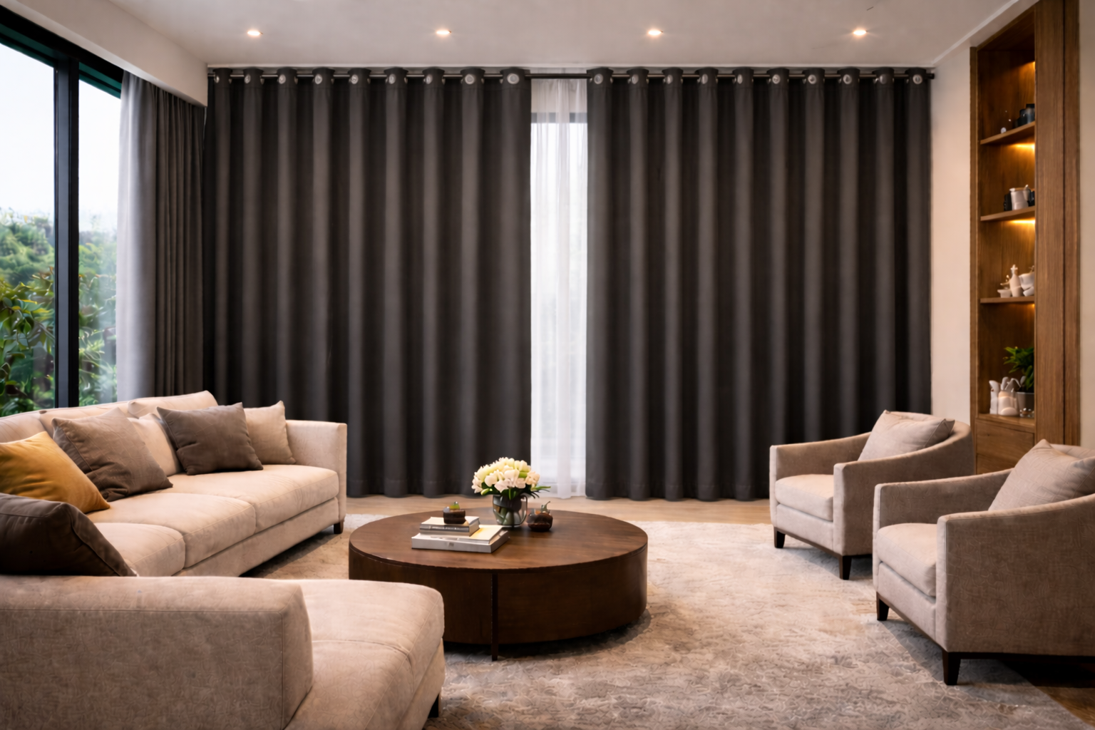 Blackout Eyelet Curtains​