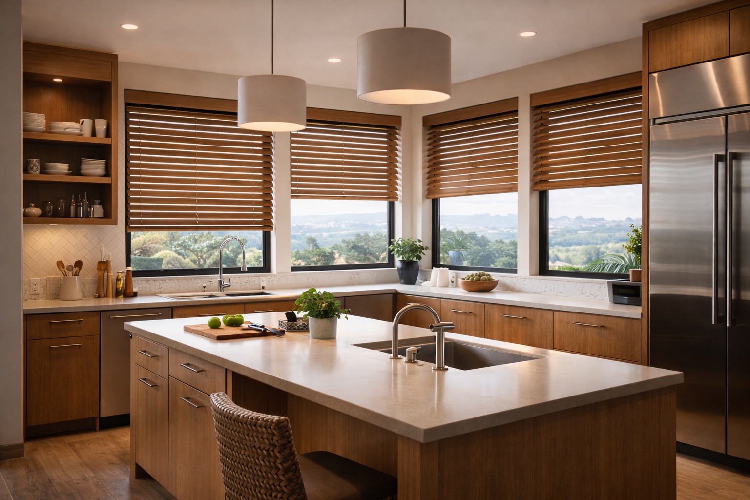 Custom Wooden Blinds