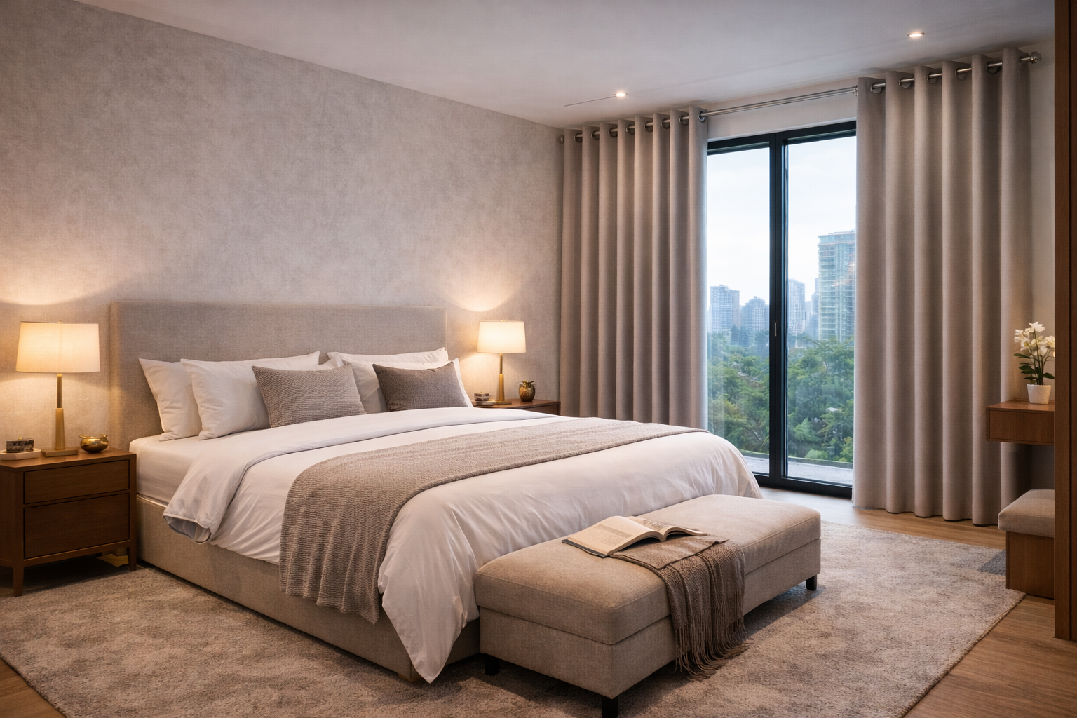 Eyelet Curtains for Bedrooms​