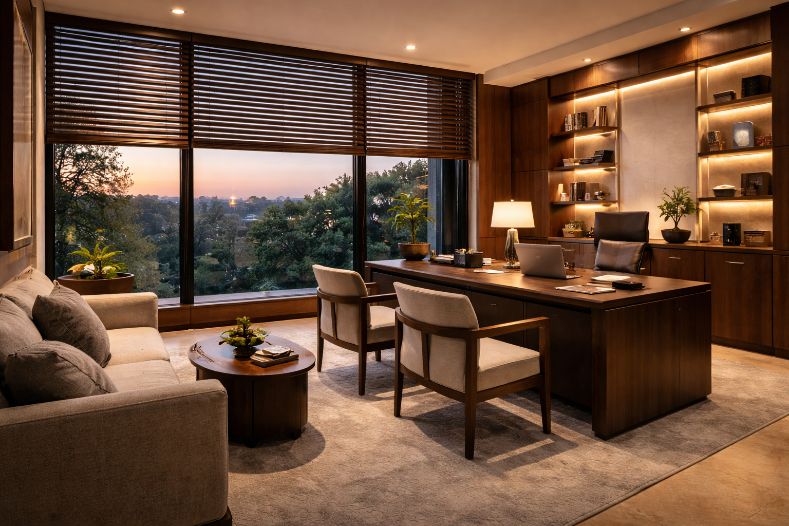Motorized Venetian Blinds