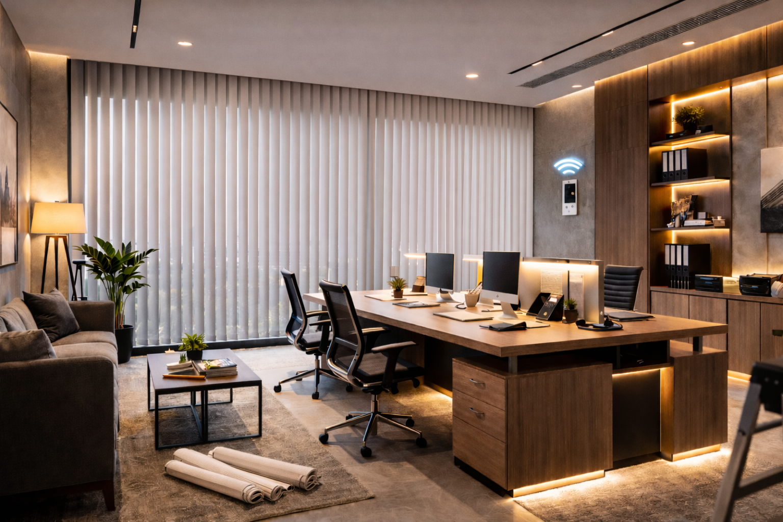 Office Vertical Blind Systems