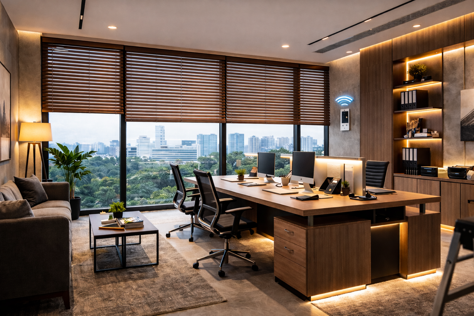 Office Wooden Blind Systems