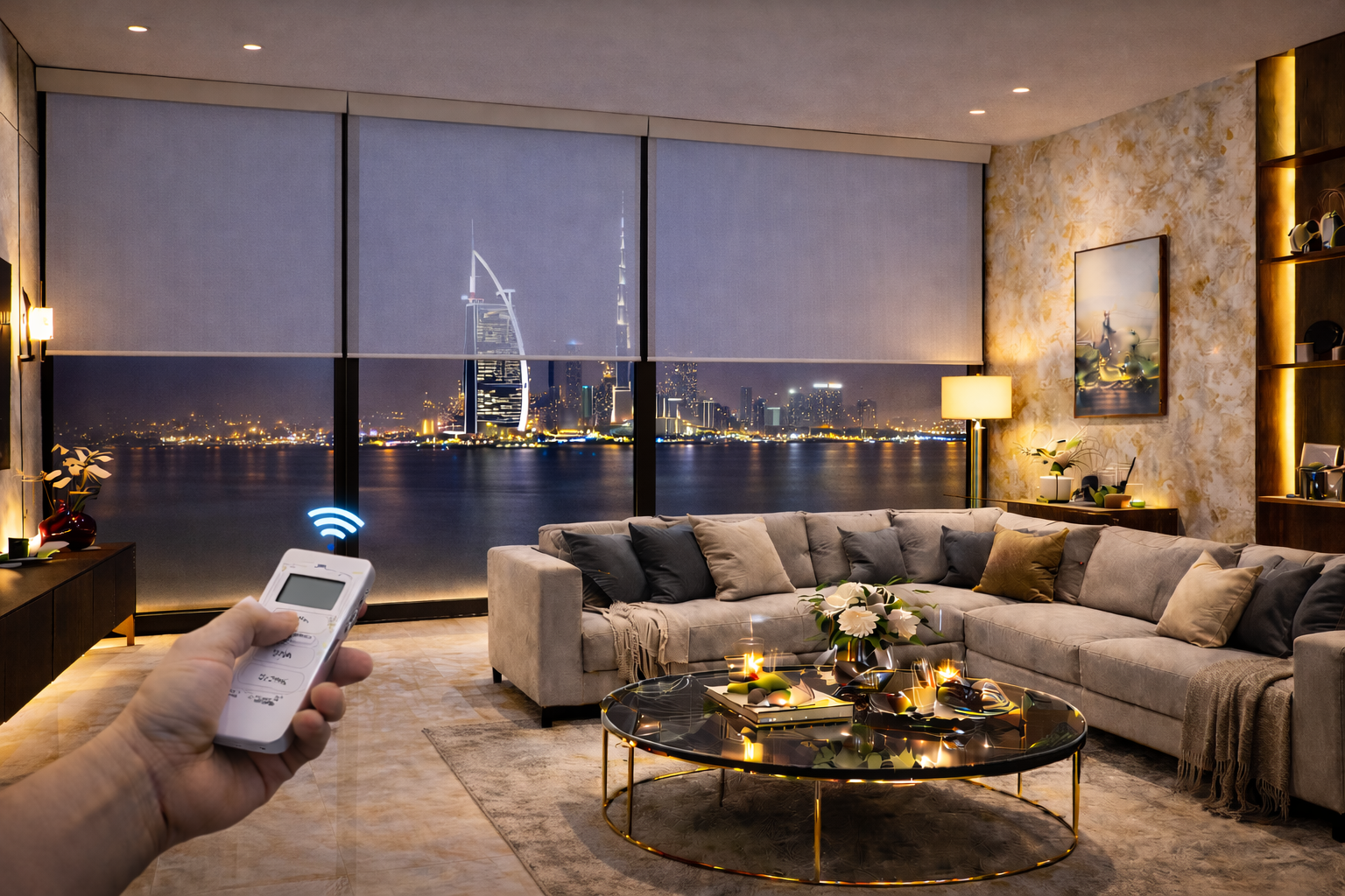 Sunscreen Roller Blinds