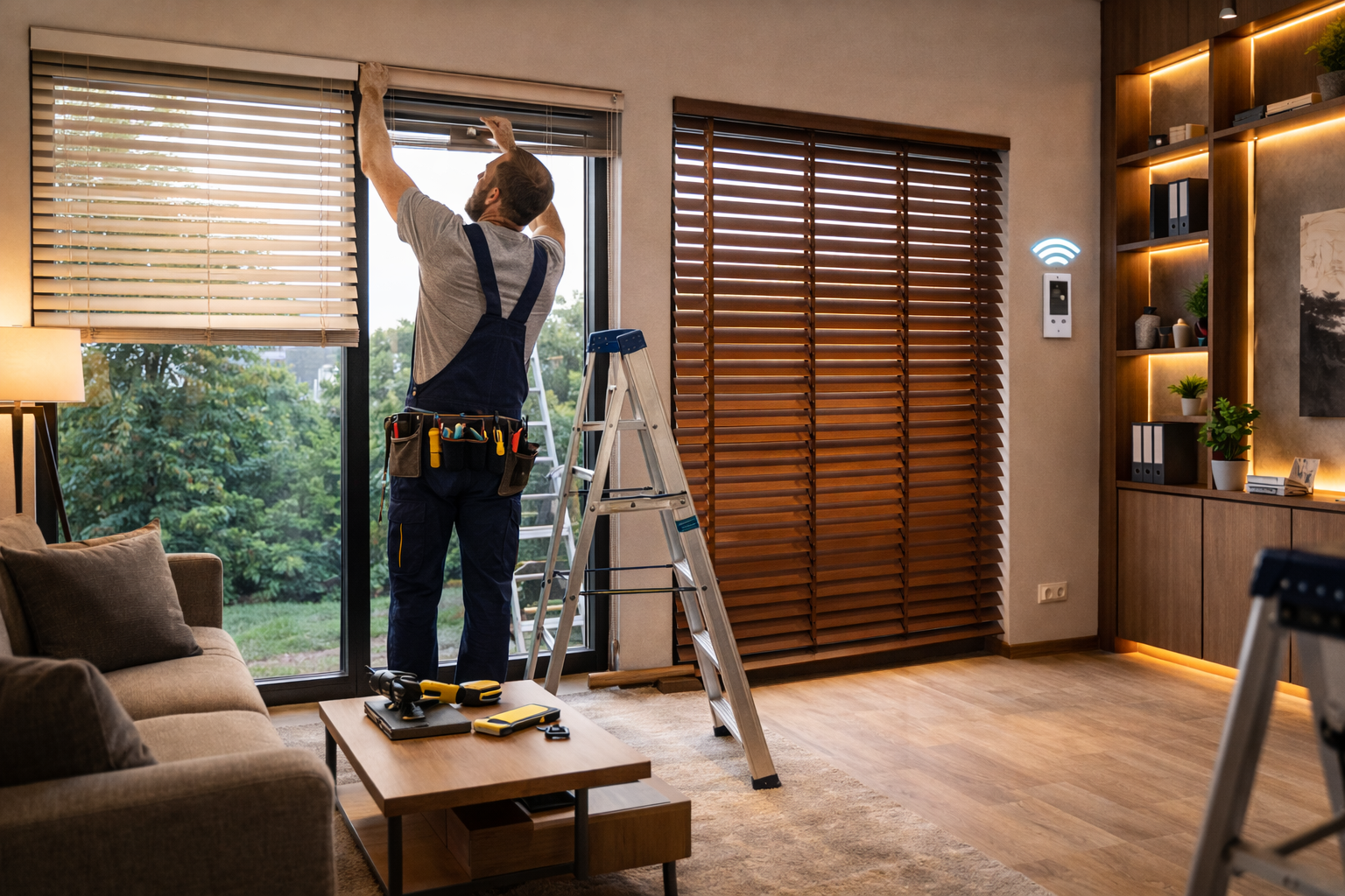 Wooden Blind Replacement & Upgrade